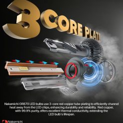 Bi Gầm LED Nakamichi Tri Color