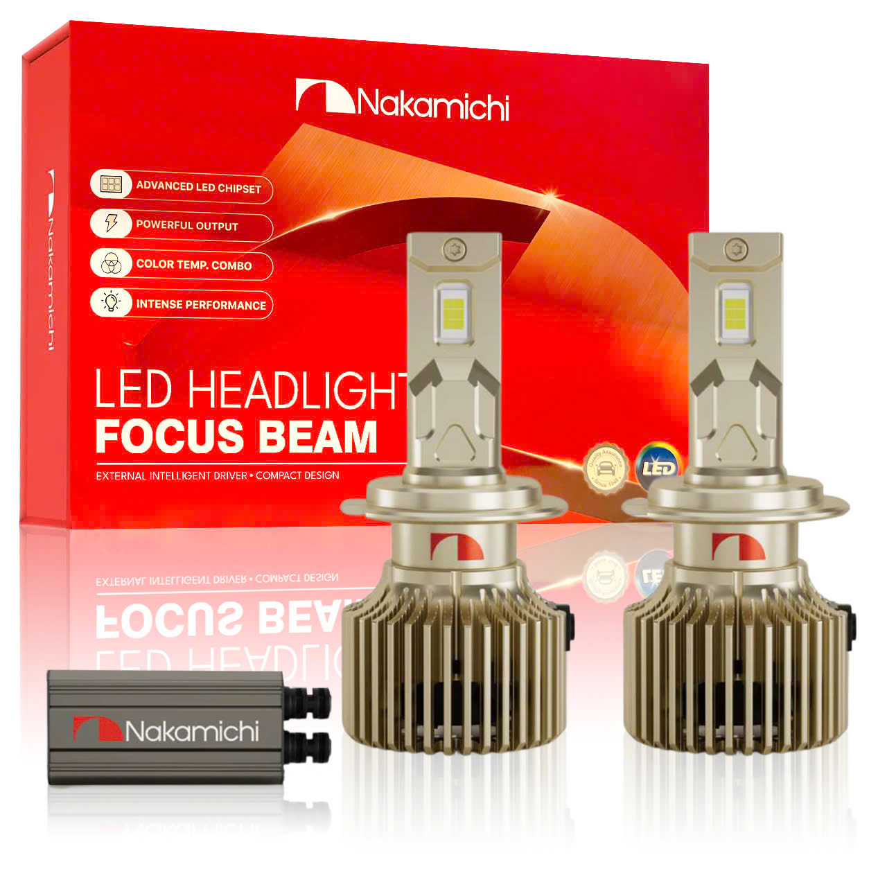 Bóng LED Nakamichi GR651 2