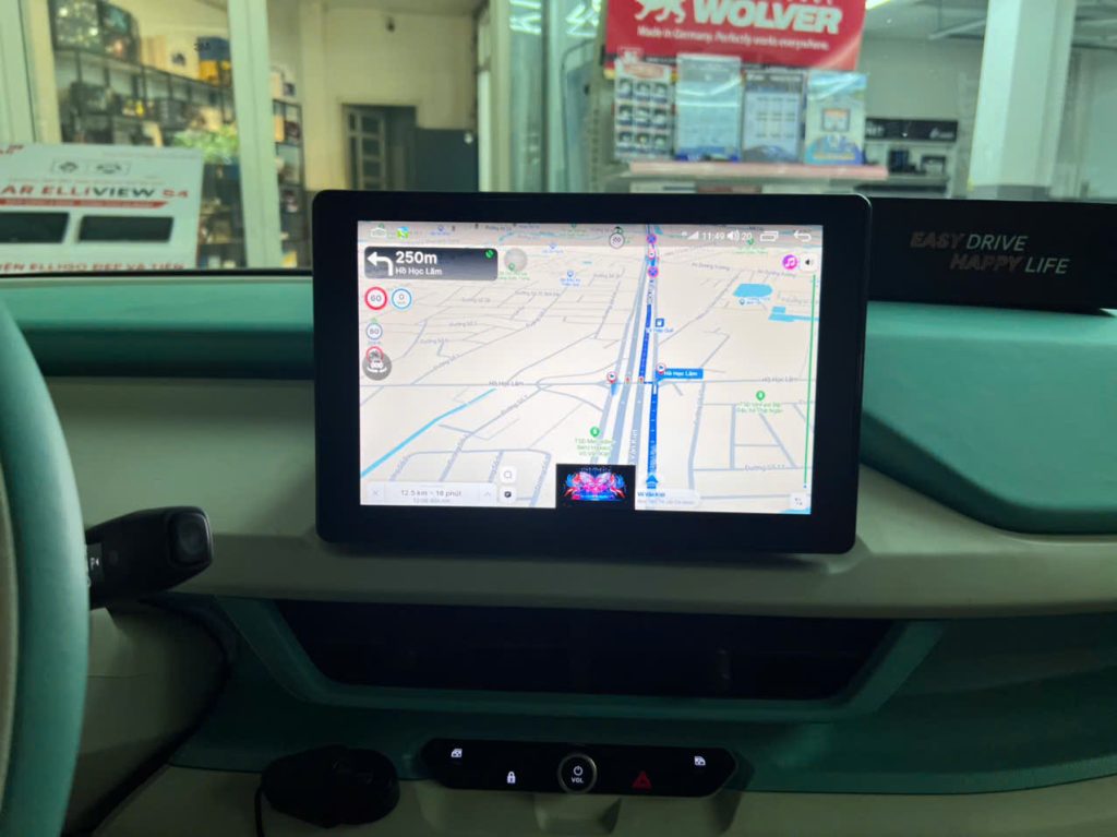 Độ Màn Hình Android Cho Vinfast Limo Green