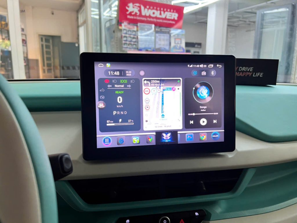 Độ Màn Hình Android Cho Vinfast Limo Green