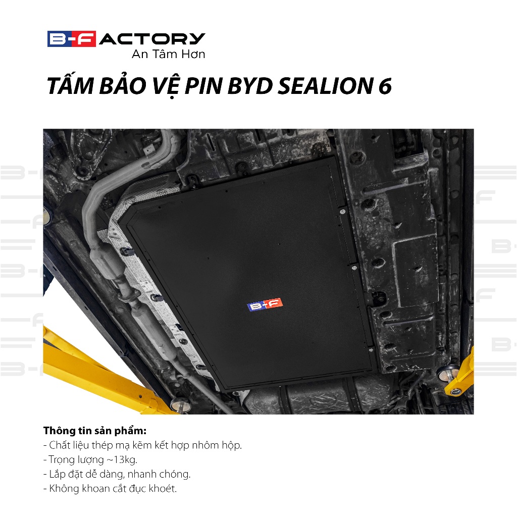 Ốp Bảo Vệ Pin B - Factory Cho BYD Seal Lion 6 1