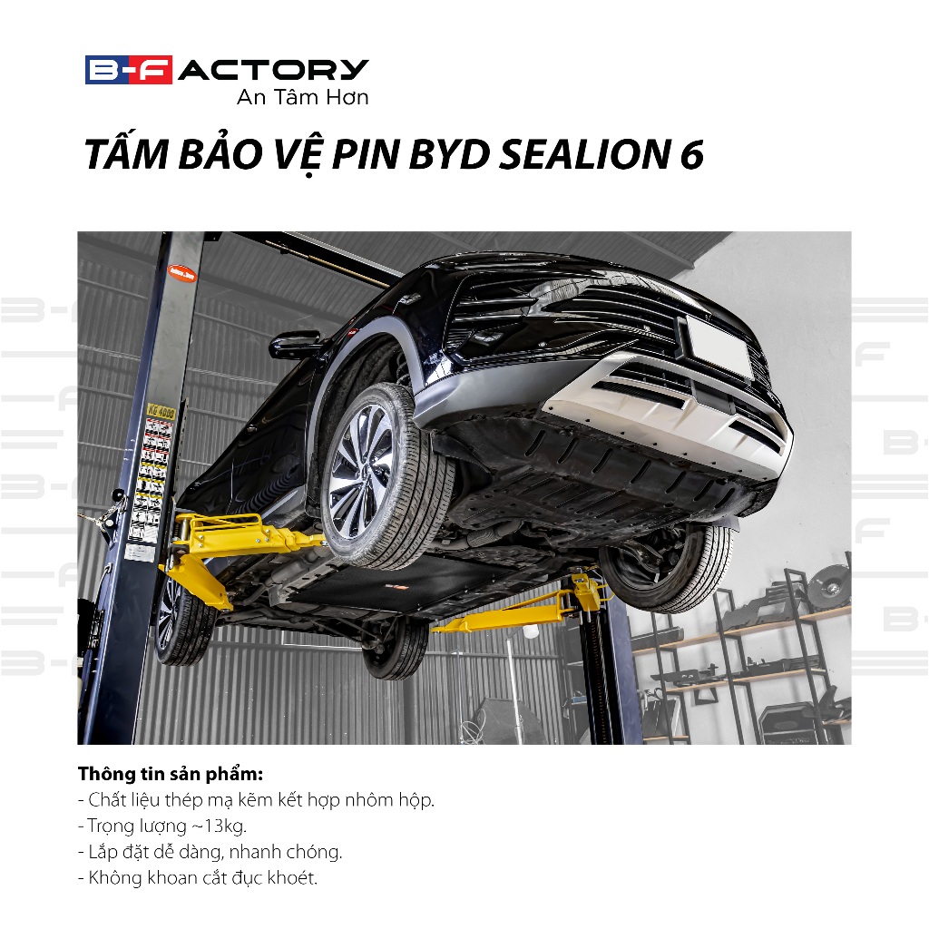 Ốp Bảo Vệ Pin B - Factory Cho BYD Seal Lion 6 Ốp Bảo Vệ Pin B - Factory Cho BYD Seal Lion 6